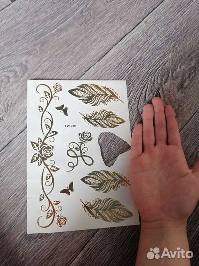 Переводные тату