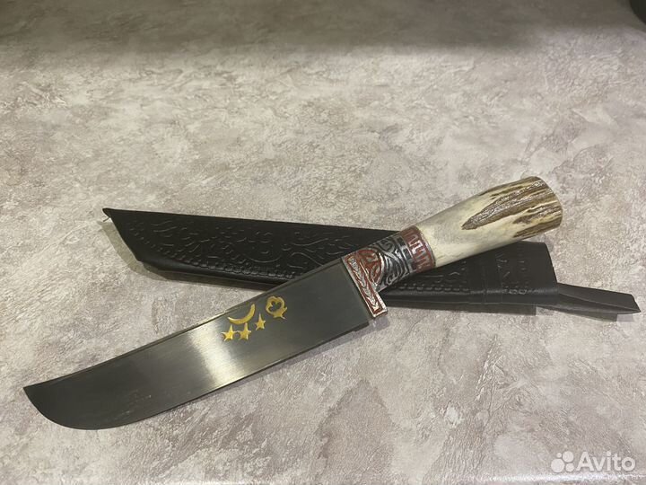 Пчак большой Косуля гарда гравировка шх15, 19-20 с