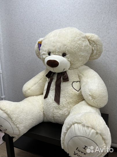 Мягкая игрушка 190см большой плюшевый мишка