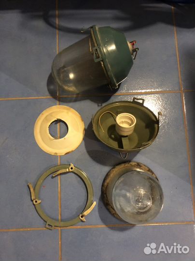 Фонари уличные подвесные СССР тип «Желудь»