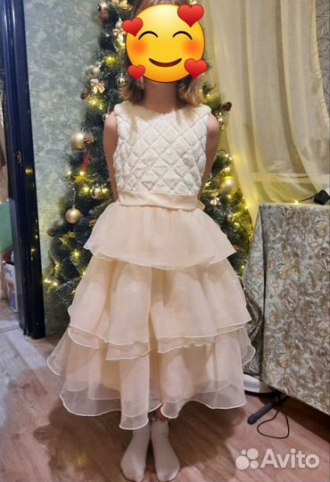 Платье для девочки 134