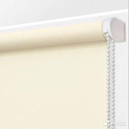 Рулонные шторы Плайн сливочный 52 см