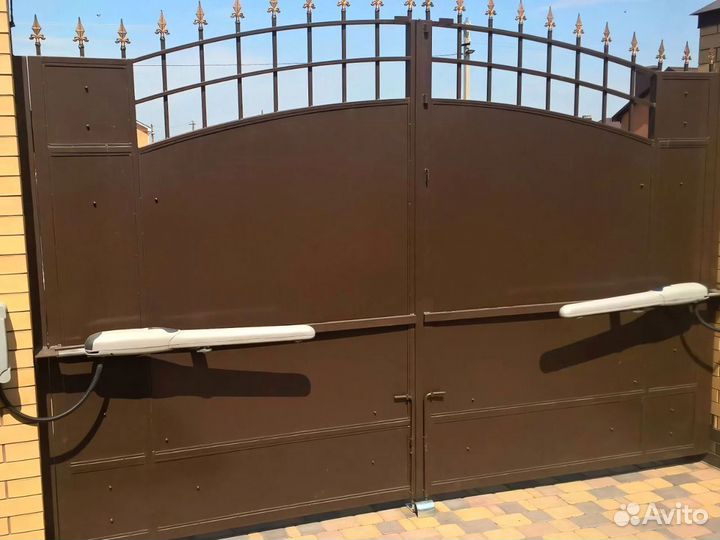 Ворота распашные надежные