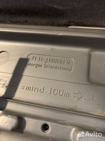 Обшивка багажника Bmw 5 Седан Iv 530 D М57 1998