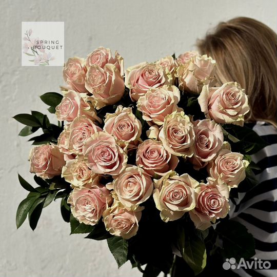 101 роза Цветы