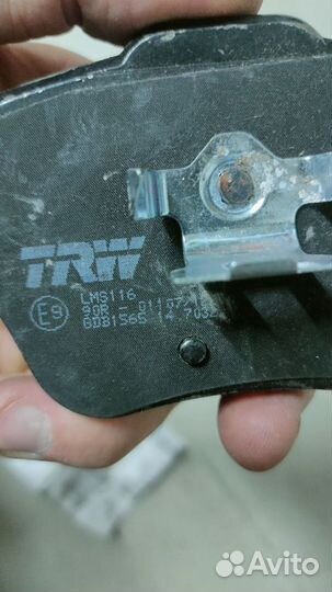 Колодки новые TRW 116