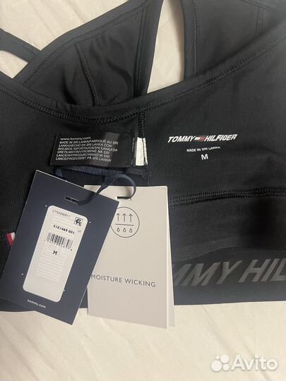 Топ бра Tommy Hilfiger Sport