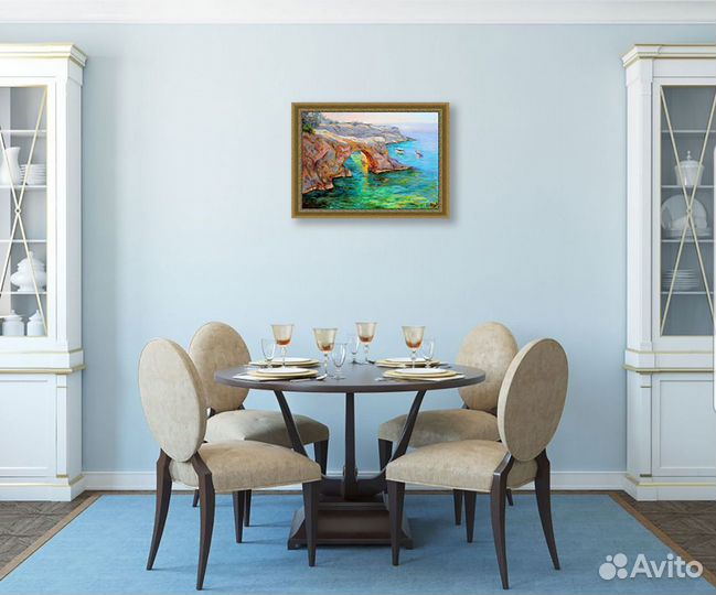 Картина маслом Морской Пейзаж Место Силы