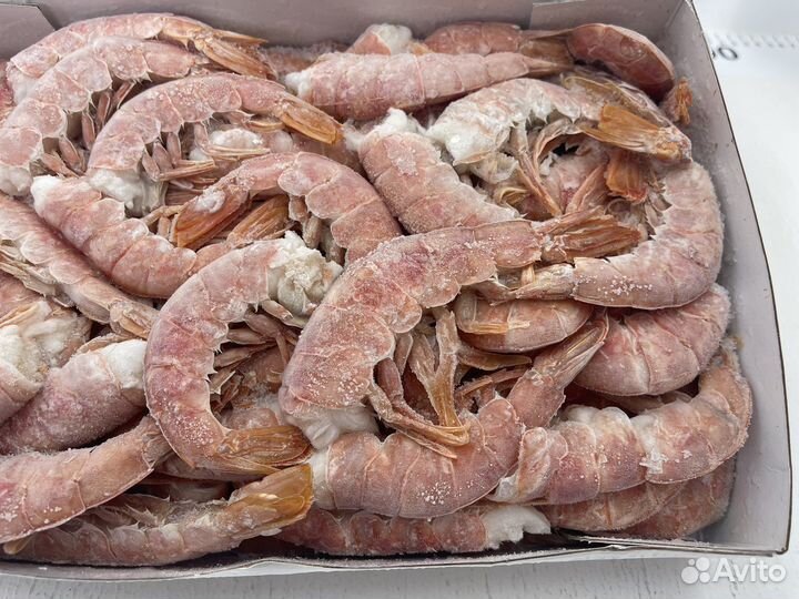 Лангустины C0 без головы свежемороженые