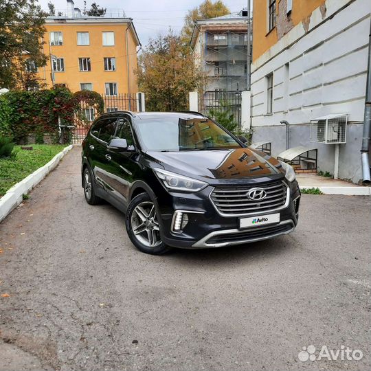 Hyundai Grand Santa Fe 2.2 AT, 2017, 131 000 км