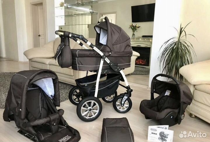 Коляска 3/1 Verdi Max Prestige