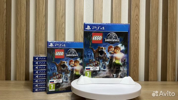 Lego Jurassic World PS4 / PS5 Русские субтитры