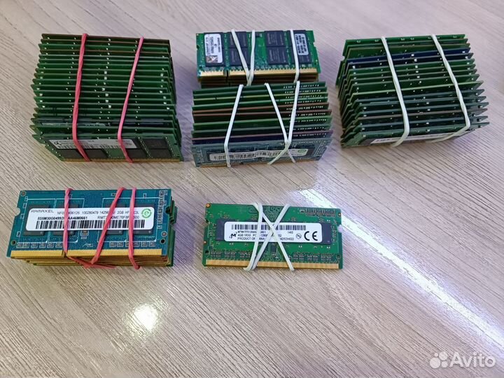 Оперативная память DDR3 DDR3L DDR2 для ноутбука