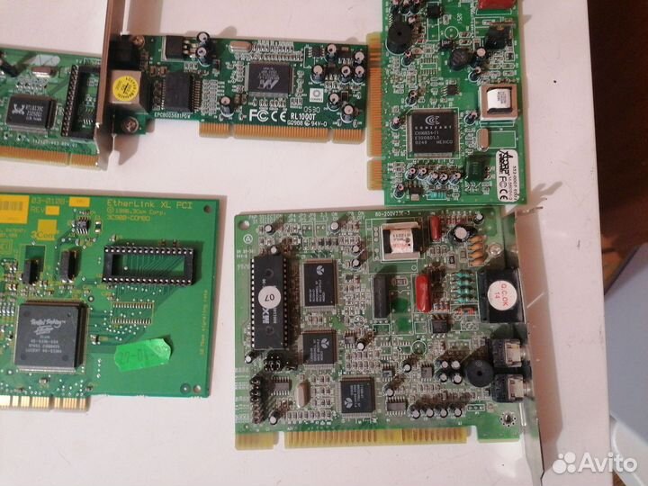 Сетевая карта, звуковая карта, модем