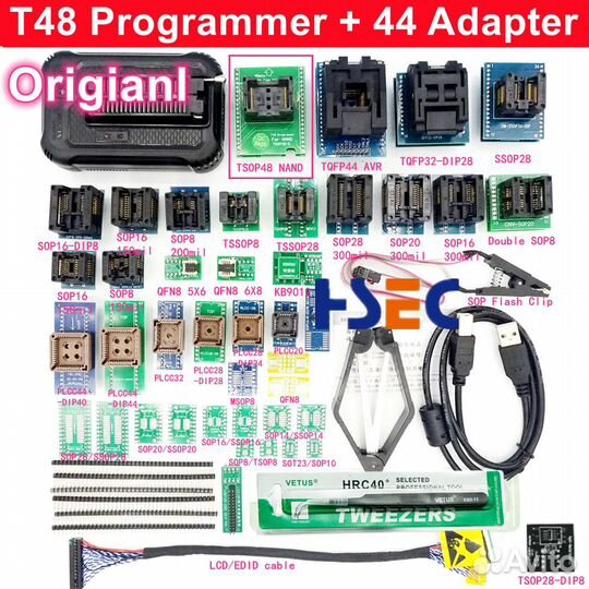 Программатор XGecu T48 TL866II eeprom