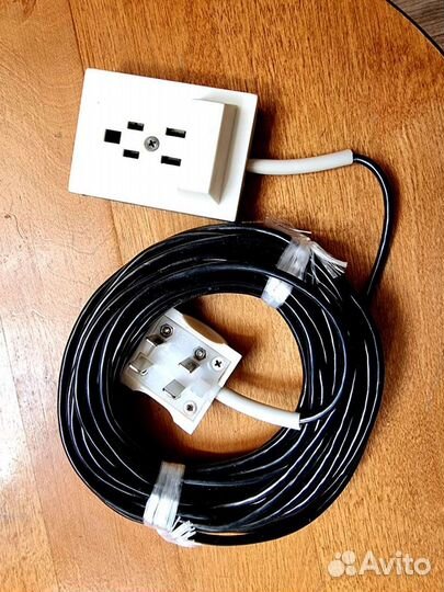 Удлинитель телефонный старого образца