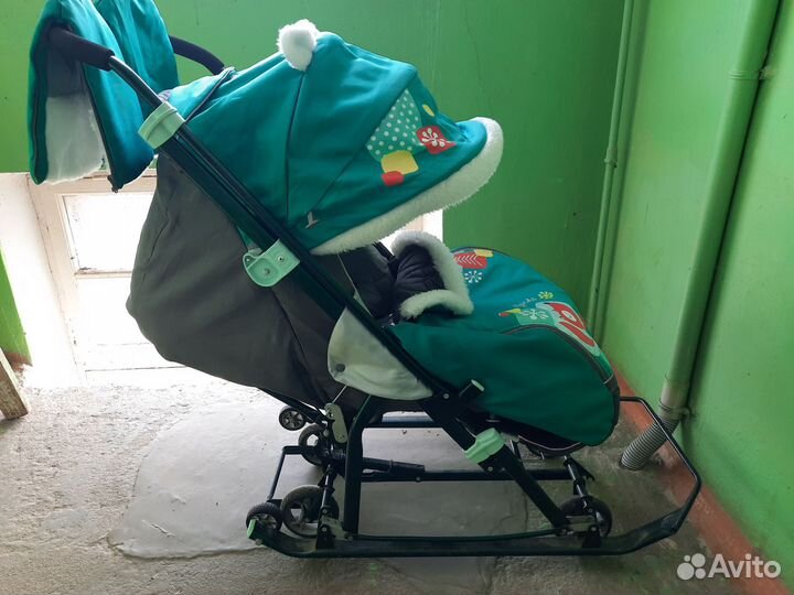 Санки коляска Nika kids