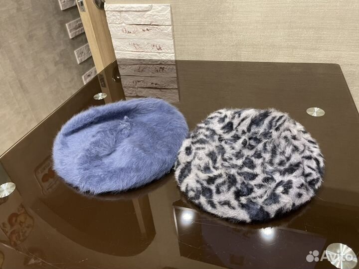 Женский берет из ангоры