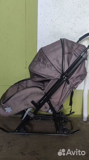 Детские санки коляска