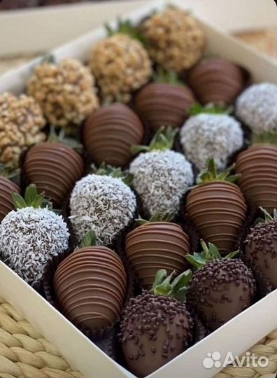 Клубника в шоколаде: только премиальный шоколад