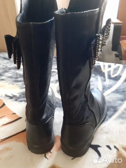 Детские сапоги осенние для девочки