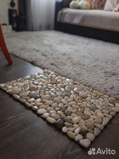 Коврик из натурального морского камня