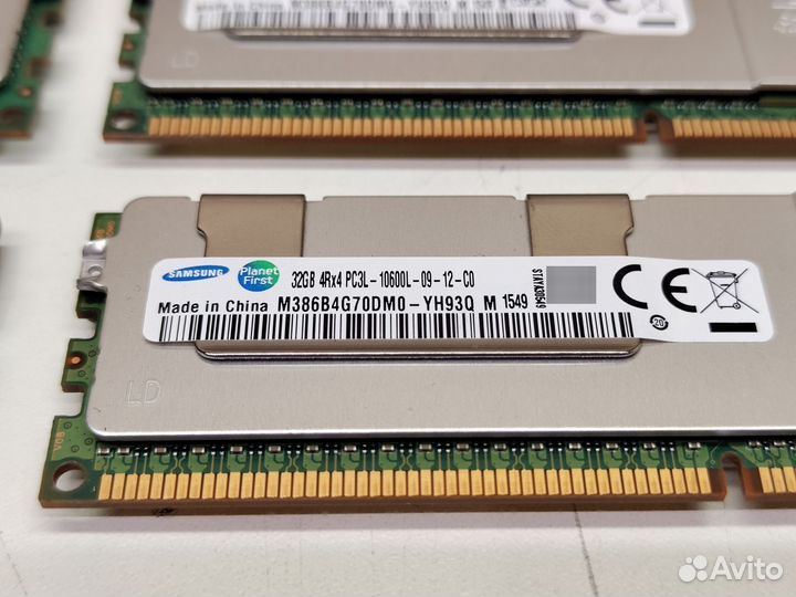 32gb 1333 MHz DDR3 lrdimm HPE 647654-081 Серверная