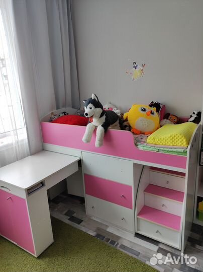 Кровать детская для дошколят
