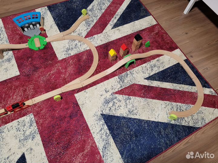 Деревянная железная дорога IKEA