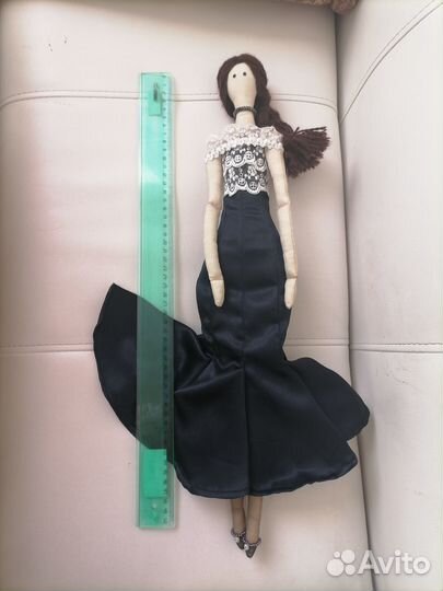 Интерьерная кукла тильда Выпускница Натали