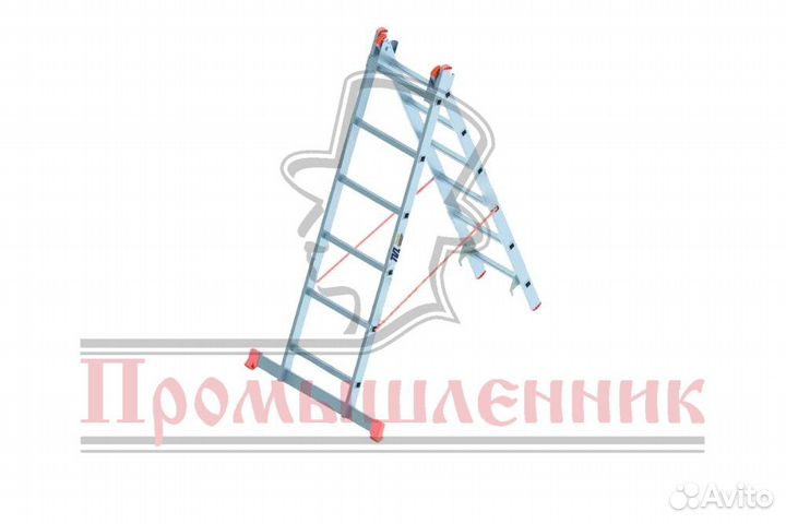 Двухсекционные лестницы
