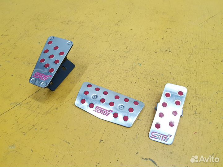 Накладки на педали STI Subaru Forester, SF5, EJ20