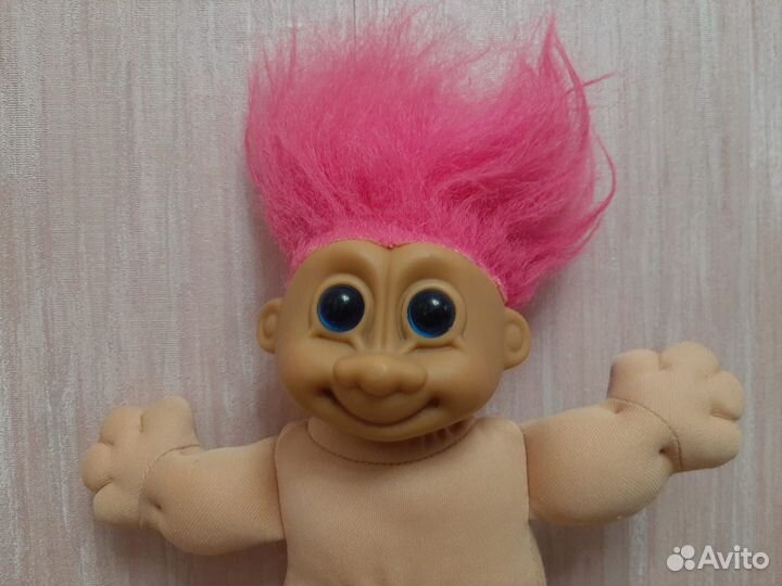 Кукла Тролль мягкое тело 30 см