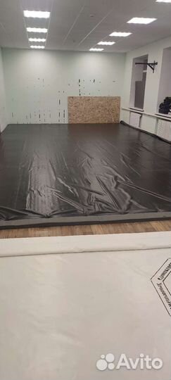 Покрытие борцовского ковра пвх ткань с люверсами