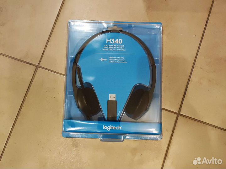 Гарнитура Logitech Headset H340 USB