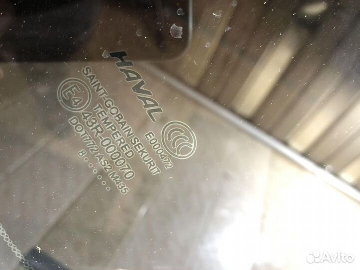 Стекло кузовное заднее правое глухое Haval H6 (14)