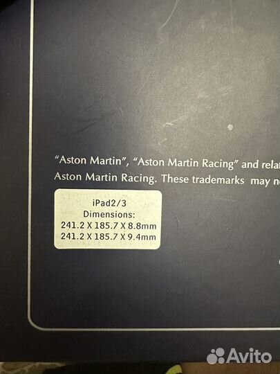 Кожаный чехол iPhone 5/5s/SE Aston Martin Racing