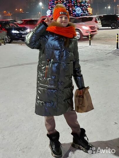 Пальто для девочки 150