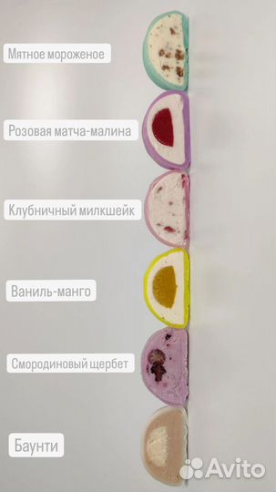 Японский десерт моти