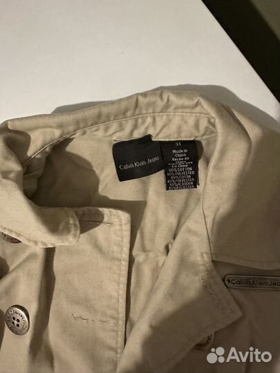 Джинсовка calvin klein на девочку