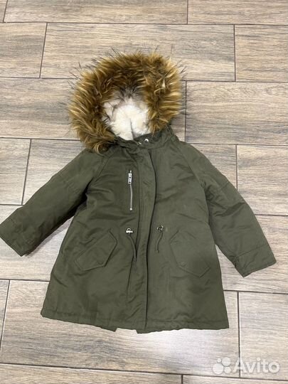 Парка весенняя zara kids 116