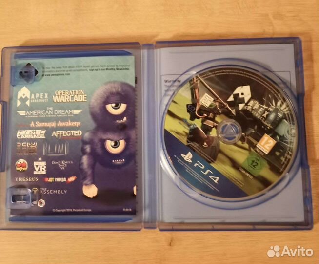 Игра Apex construct ps4 vr