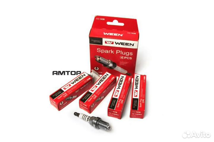 Ween 122-1438 Свеча зажигания Pt Ween 122-1438