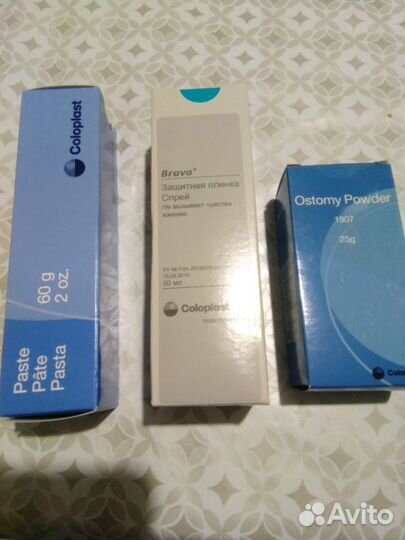 Coloplast. Защитная пленка, паста и пудра