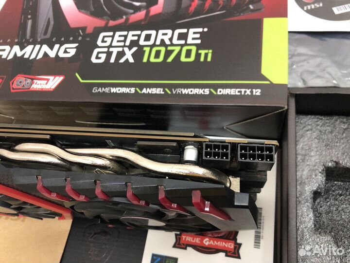 GTX 1070 Ti 8Gb MSI Gaming X. Отличная
