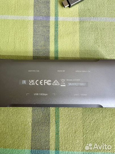 Мини док-станция j5create 10G 4K60 разветвитель