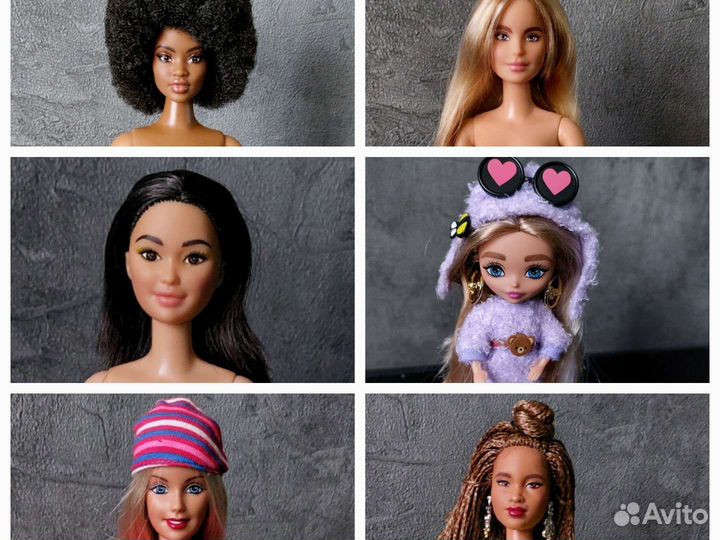 Кукла барби barbie looks bmr экстра мини винжаж