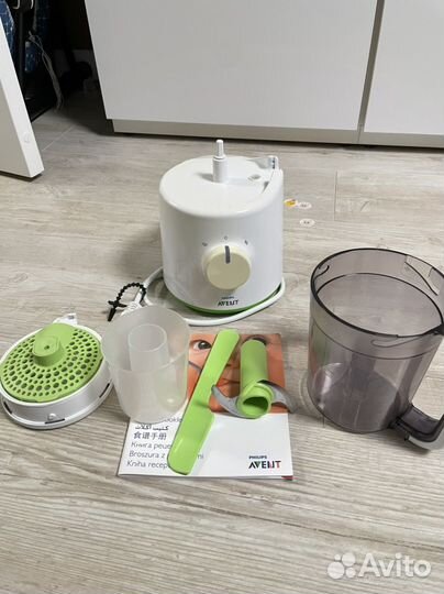 Пароварка блендер philips avent 2 в 1