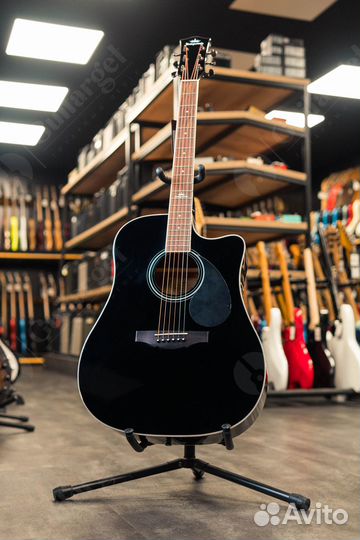 Акустическая гитара Kepma D1C Black