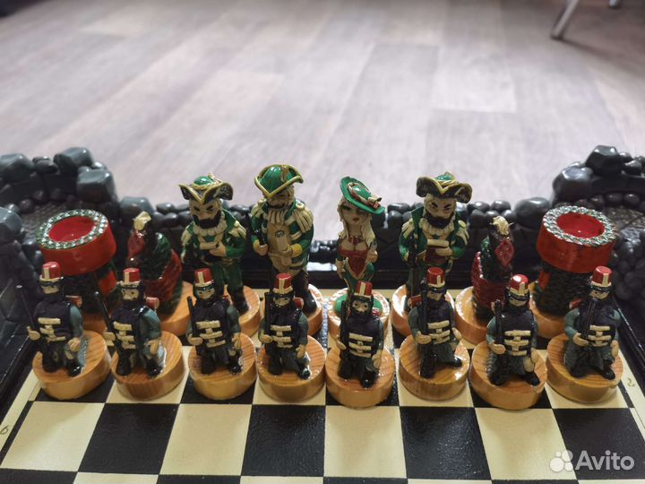 Шахматы ручной работы новые